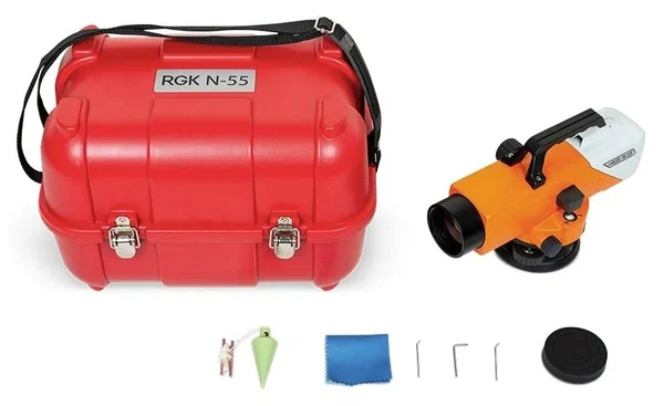 Высокоточный нивелир RGK N-55 с поверкой - 5