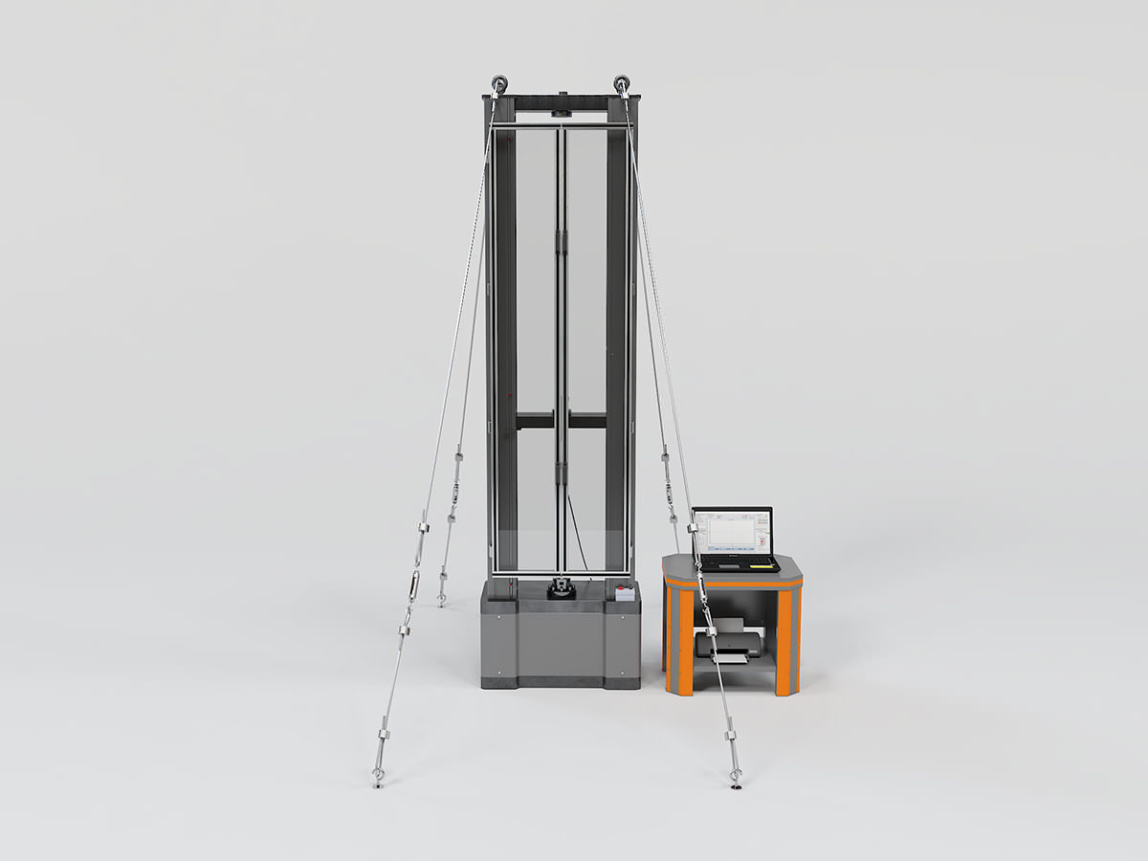 РЭМ-У машина разрывная электромеханическая (удлиненная, для испытания труб) - 2