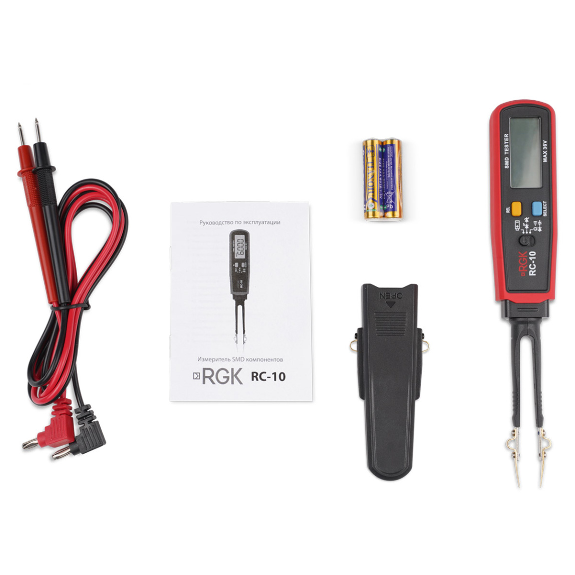 Тестер RLC (SMD) компонентов RGK RC-10 - 4