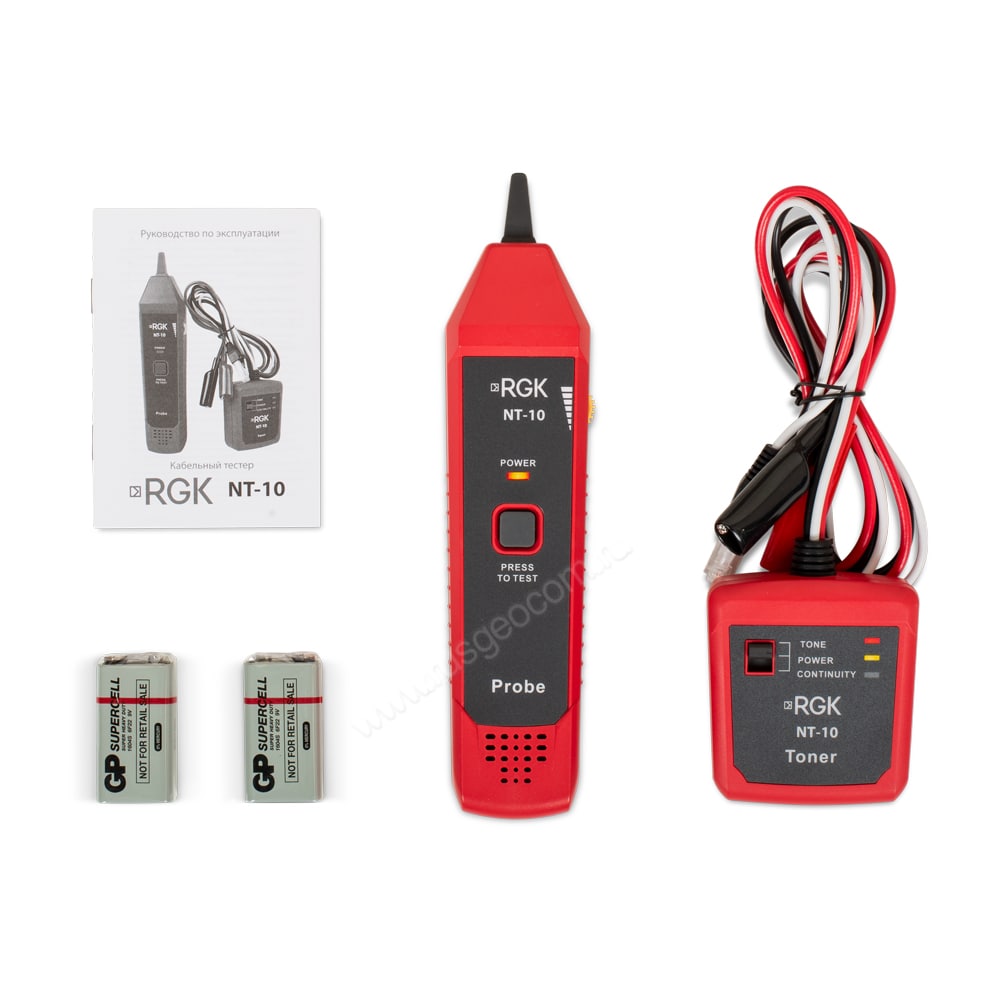 Кабельный тестер RGK NT-10 - 5