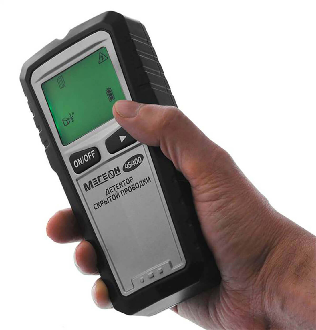 Детектор скрытой проводки МЕГЕОН 45400 - 5