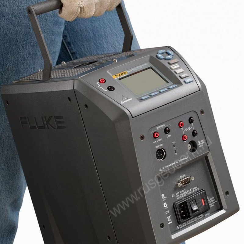 Полевой сухоблочный калибратор температуры Fluke 9144-D-P-256 - 1