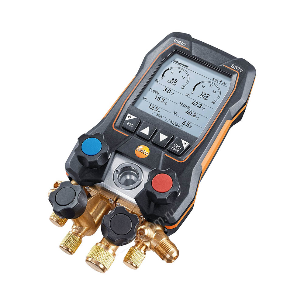 Цифровой манометрический коллектор Testo 557s комплект 1 в кейсе - 1