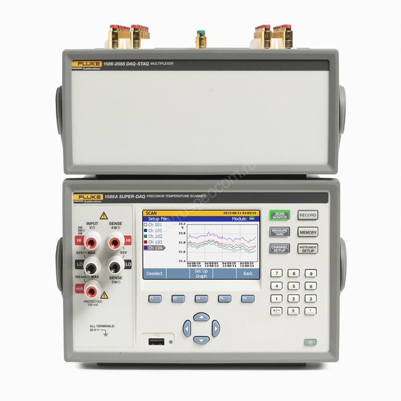 Прецизионный калибратор температуры Fluke 1586A/1DS 220 - 2