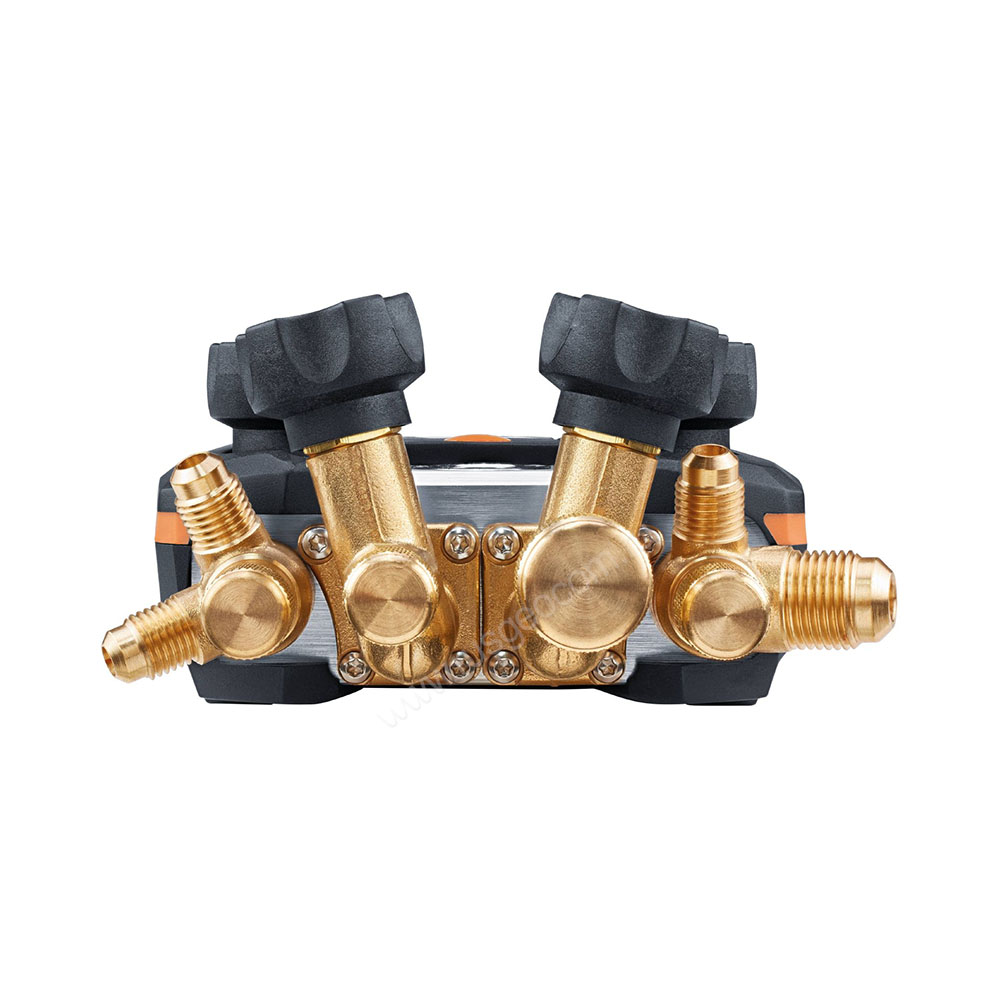 Цифровой манометрический коллектор Testo 557s комплект 2 в кейсе c шлангами - 7