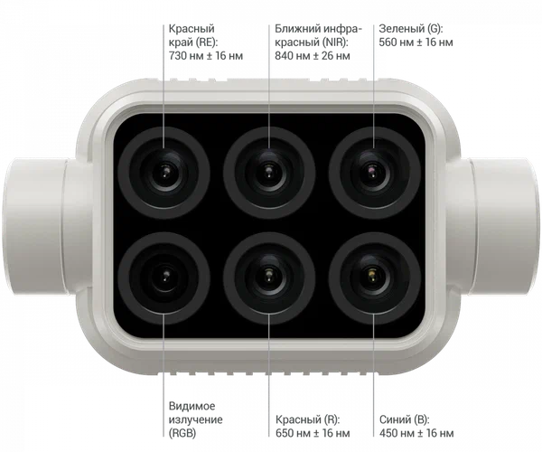 Квадрокоптер DJI Phantom 4 Multispectral + Мобильная станция D-RTK 2 High Precision GNSS - 6