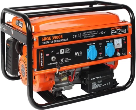Бензиновый генератор Patriot Max Power SRGE 3500e