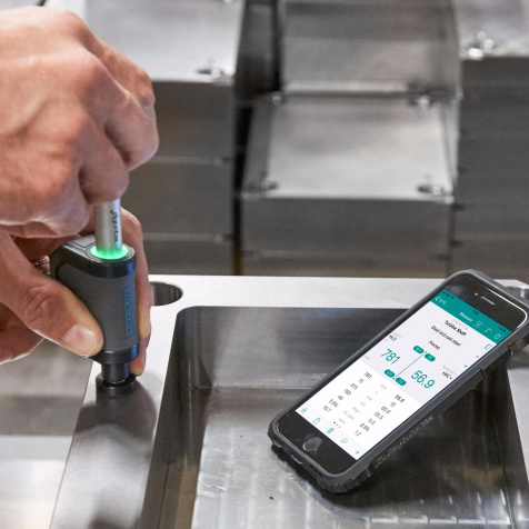 Equotip Live Leeb D твердомер беспроводной портативный для металлов