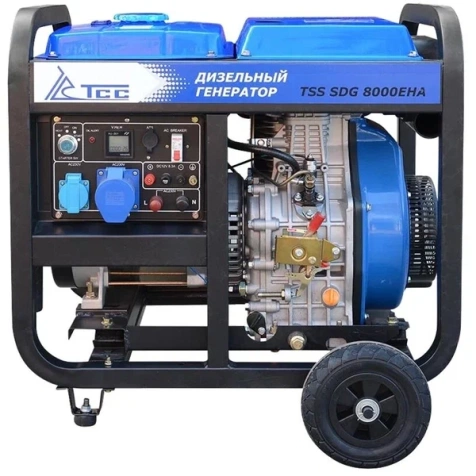 Дизельный генератор TSS SDG 8000EHA NEW (100050)