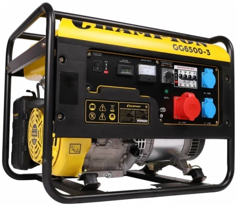 Бензиновый генератор Champion GG6500-3