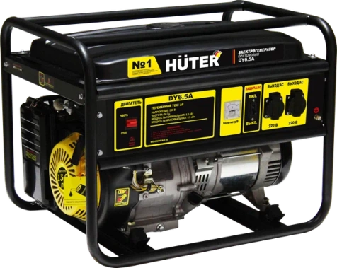 Бензиновый генератор HUTER DY6.5A