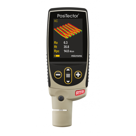 PosiTector RTR методом реплик на ленте TESTEX измеритель профиля