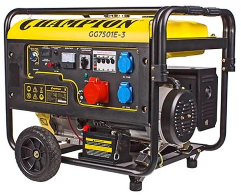Бензиновый генератор Champion GG7501E-3