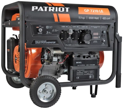 Бензиновый генератор Patriot GP 7210LE