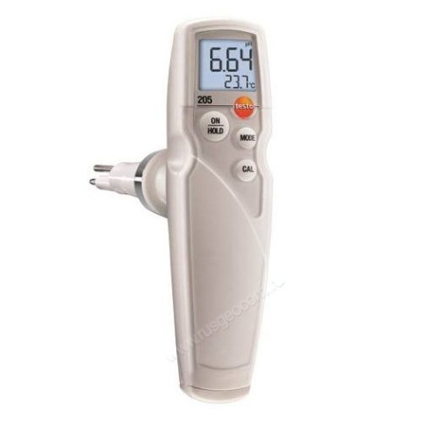 Testo 205 комплект с флаконами для калибровки в алюминиевом кейсе