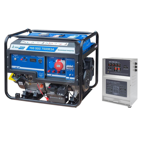 Бензиновый генератор TSS SGG 7500Е3A С АВР
