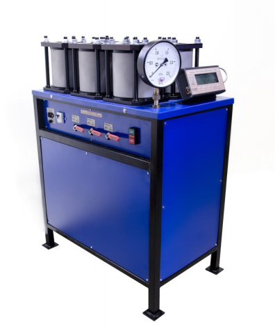 УВБ-МГ4.01 установка для испытания образцов бетона на водонепроницаемость