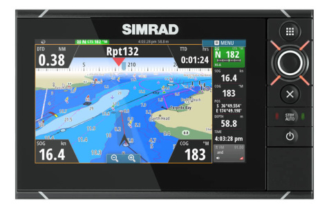 Многофункциональный дисплей SIMRAD NSS7 evo2 Combo