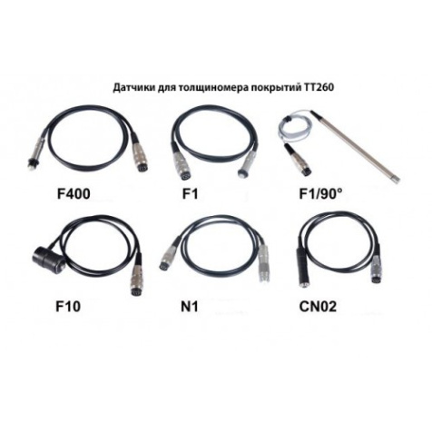 F1/90º — дополнительный датчик для TT260 на магнитной основе (до 1250 мкм)