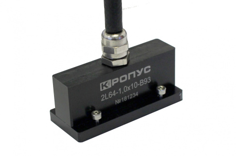 2L64-1,0х10-B93 фазированная решетка, 64 эл, 2 МГц