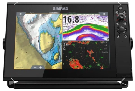 Многофункциональный дисплей SIMRAD NSS12 evo3 with world basemap