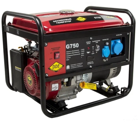 Бензиновый генератор DDE G750