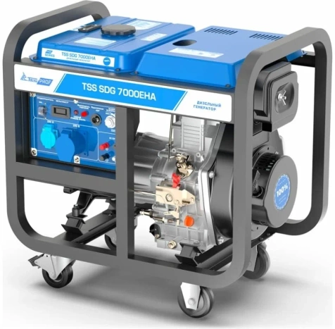 Дизельный генератор TSS SDG 7000EH3A NEW (100034)