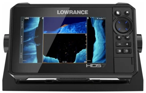 Картплоттер с эхолотом Lowrance HDS-7 LIVE с датчиком Active Imaging 3-in-1 ROW