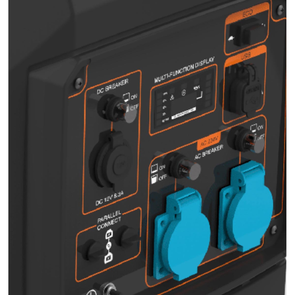 Инверторный генератор Zongshen BQH 3500 E - 5