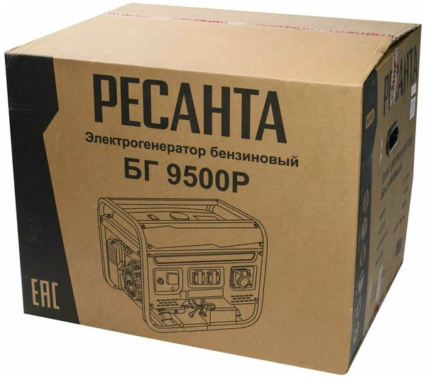 Бензиновый генератор Ресанта БГ 9500 Р - 6