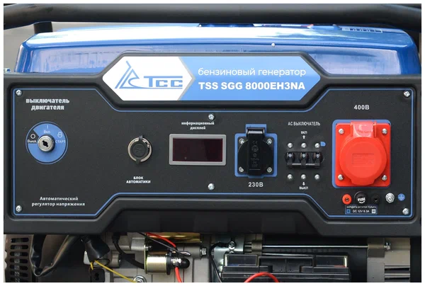 Бензиновый генератор TSS SGG 8000EH3NA с АВР - 2