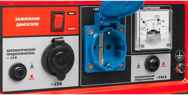 Бензиновый генератор ЗУБР СБ-1200 - 5