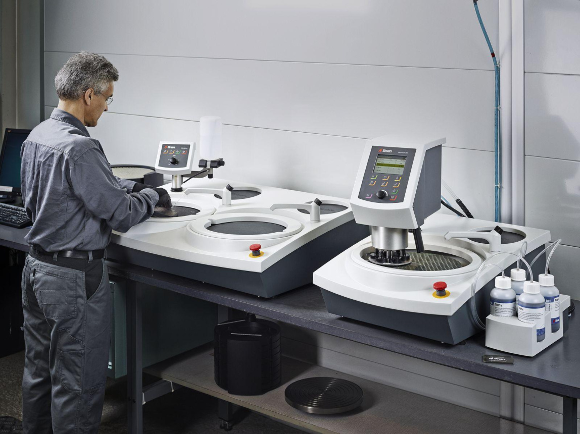 Шлифовально-полировальный станок LaboPol-30 + LaboForce-100 - 3