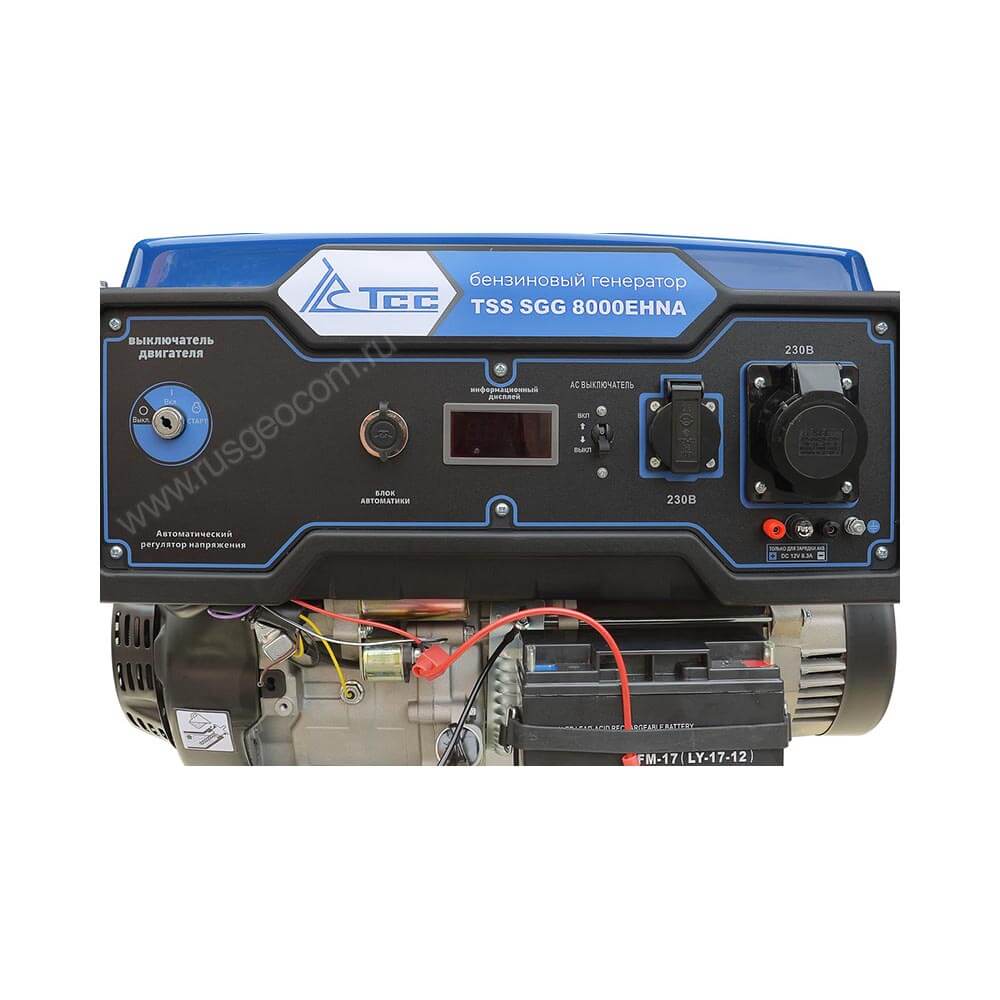 Бензиновый генератор TSS SGG 8000EHNA с АВР - 2