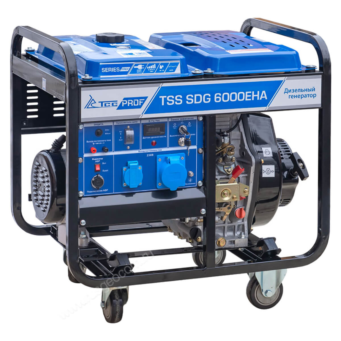 Дизельный генератор TSS SDG 6000EHA с АВР - 4