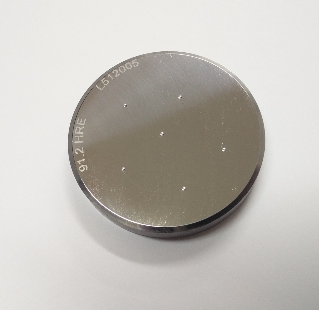 Мера твёрдости Роквелла эталонная HRE - 7