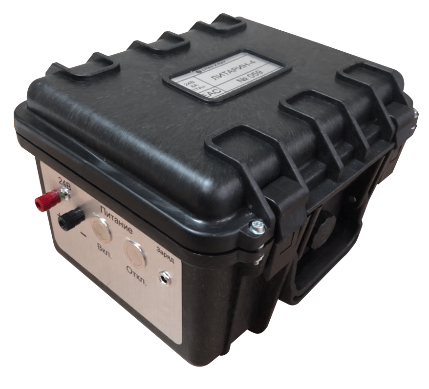 "Литарин-4" источник питания с ЗУ для импульсного р/а (24 В, 17 Ач) с индикацией степени разряда