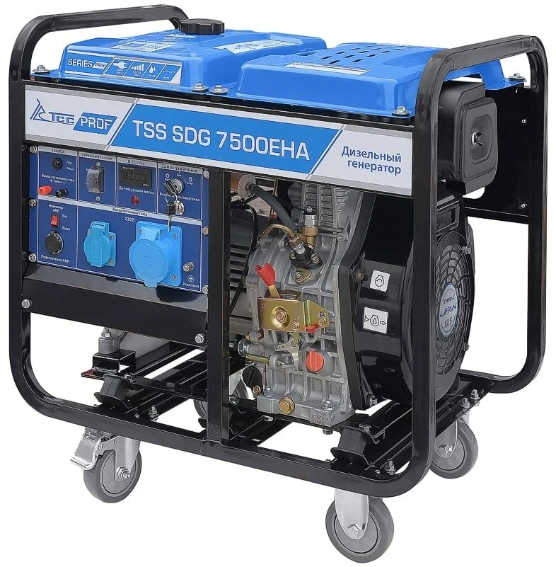 Дизельный генератор TSS SDG 7500EHA