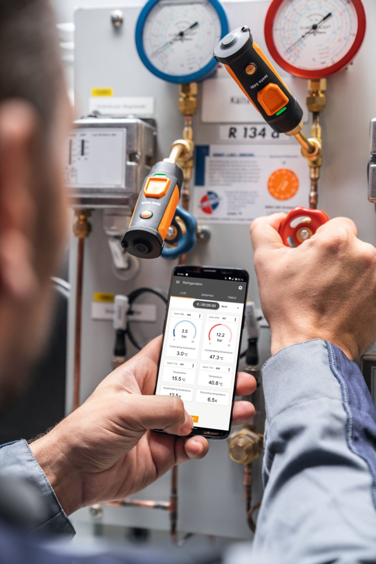 Смарт-зонд манометр высокого давления Testo 549i 2 Gen - 6