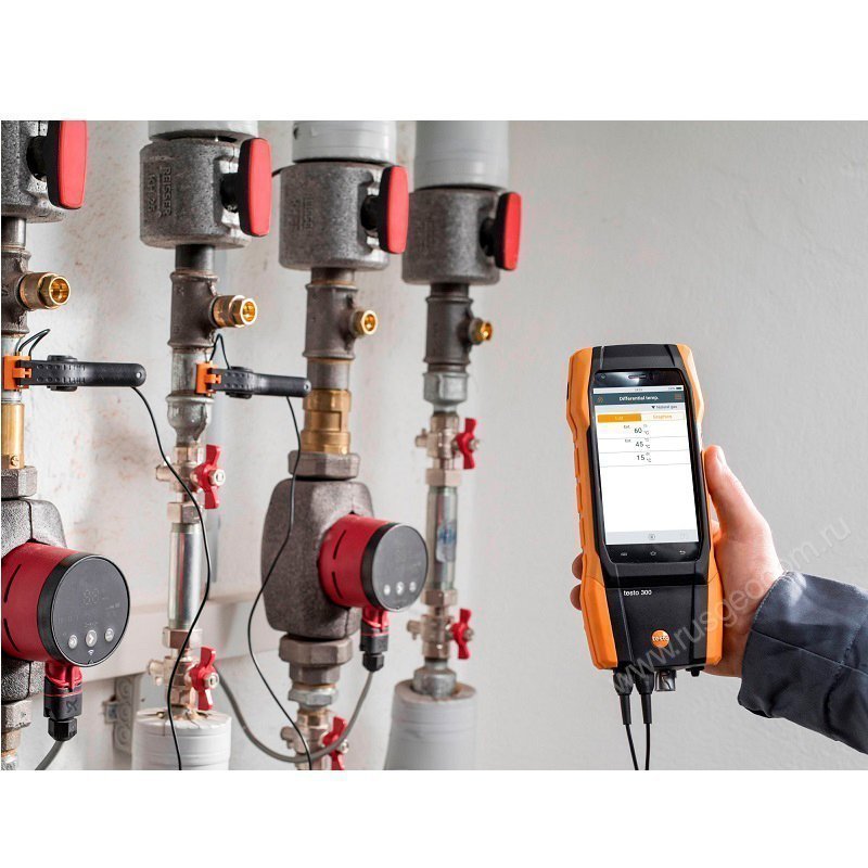 Комплект Testo 300 (O2, CO с H2-компенсацией до 8000 ppm) - 7