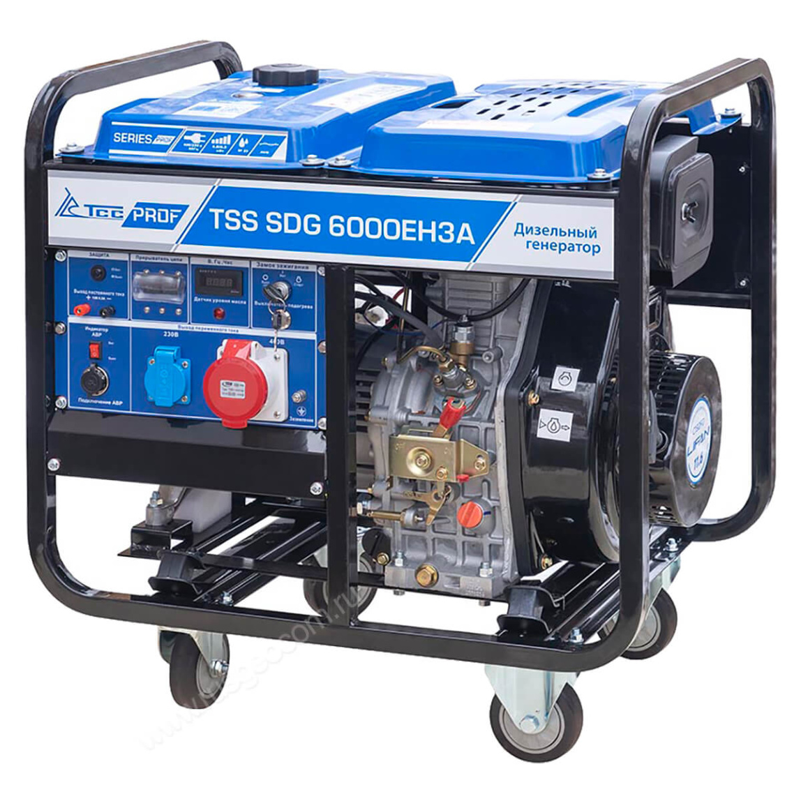 Дизельный генератор TSS SDG 6000EH3A с АВР - 1
