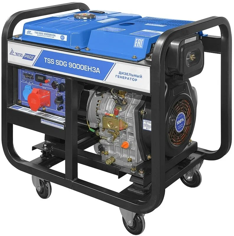 Дизельный генератор TSS SDG 9000EH3A