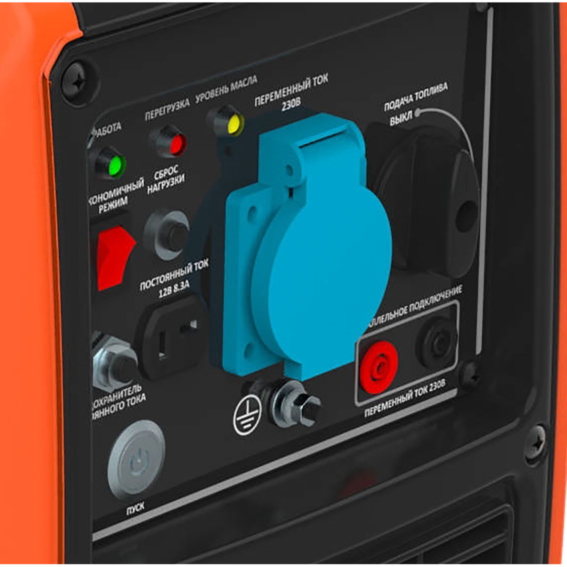 Инверторный генератор Zongshen BQH 2200 E - 3