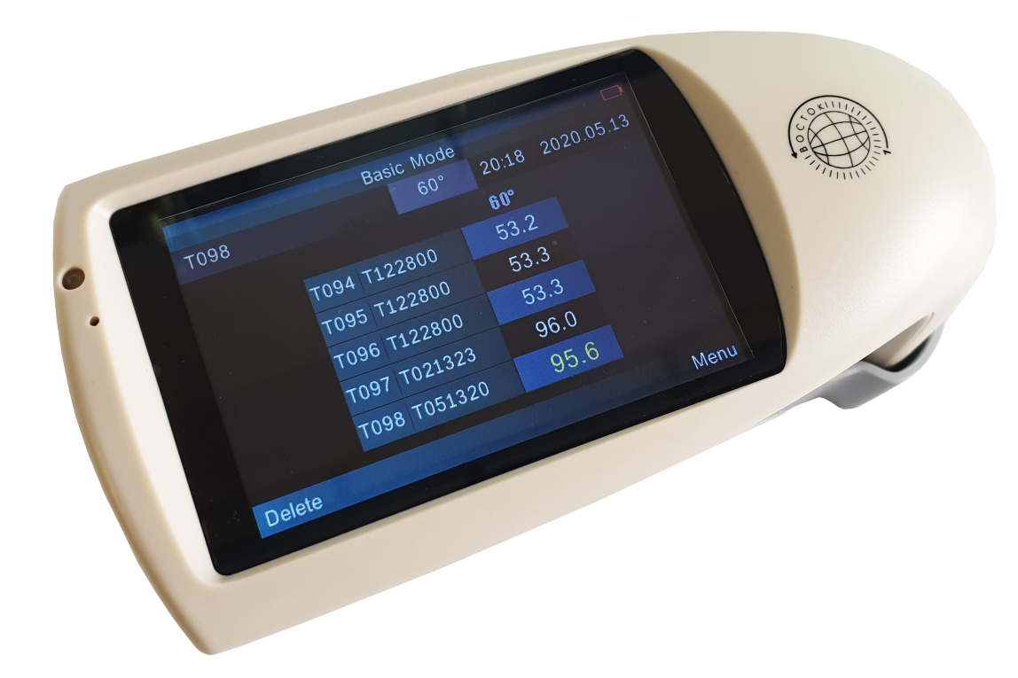 Блескомер фотоэлектрический БФ одноугловой 60°/60° для изогнутых поверхностей - 17