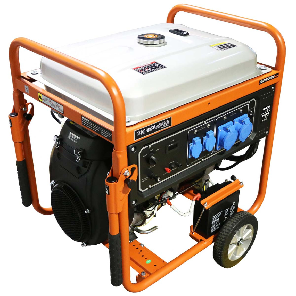 Бензиновый генератор Zongshen PB 12000 E - 2