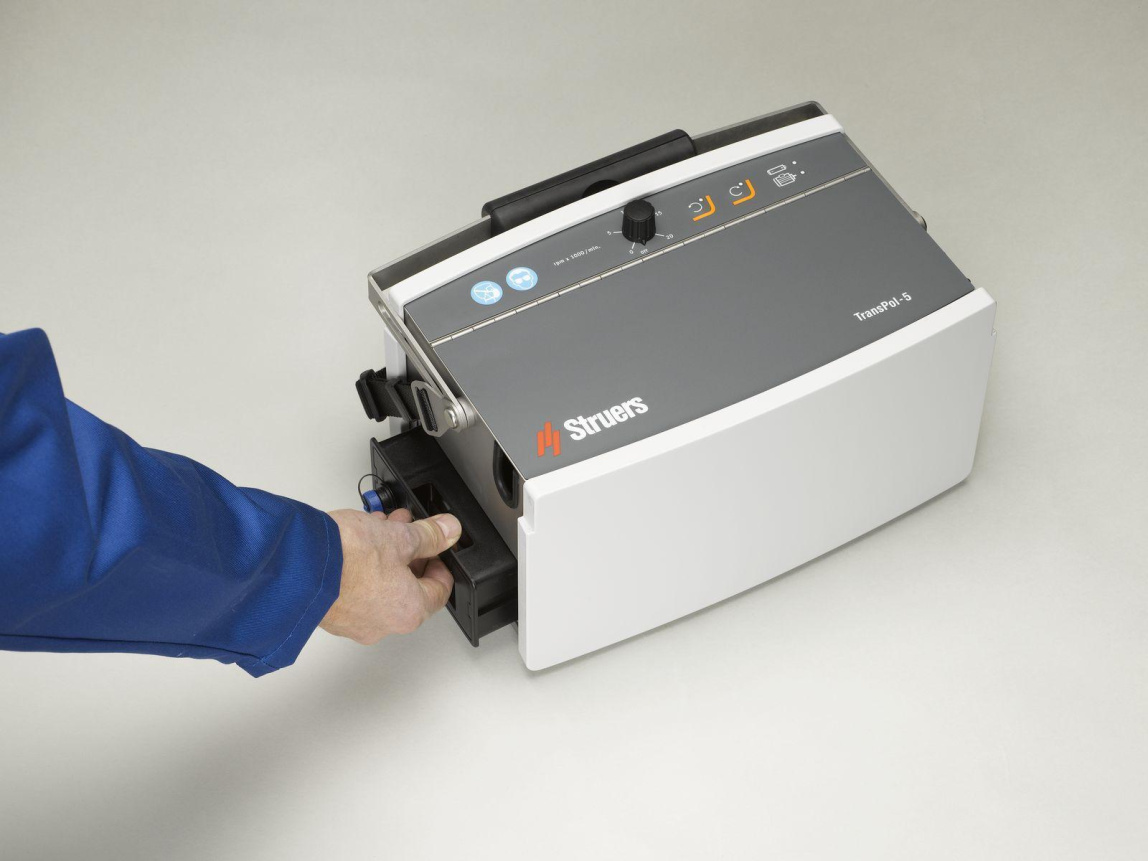 Портативный шлифовально-полировальный станок Transpol-5 - 1