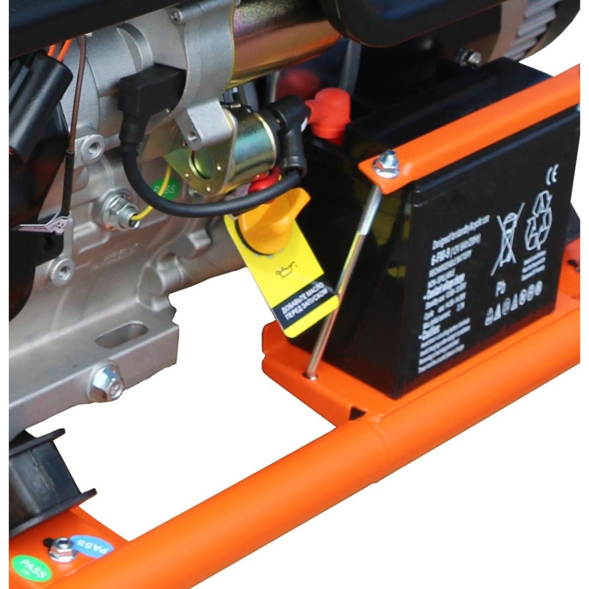 Бензиновый генератор Zongshen PB 7000 E - 2