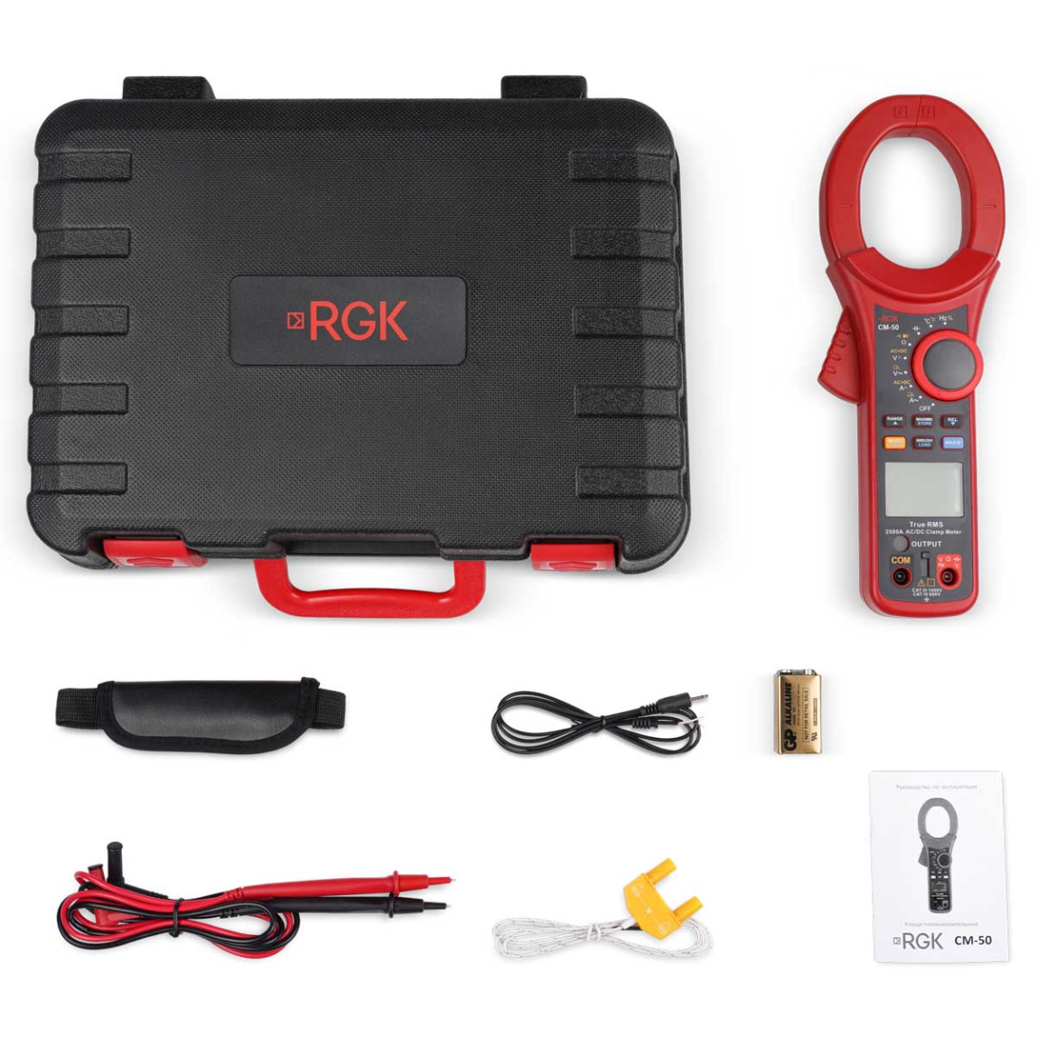 Токоизмерительные клещи RGK CM-50 - 6