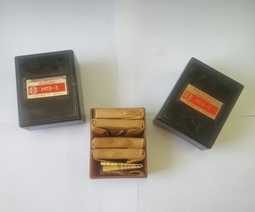 МТВ комплект Мер Твёрдости Виккерса (4 шт. HV) - 1