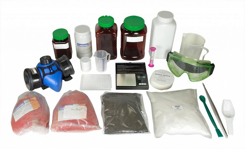 Набор для определения пористости металлических и неметаллических неорганических покрытий (Ферроксильный метод)